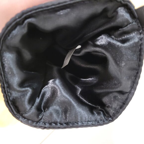 MAC Cosmetics Black Satin Bow Christmas Stocking Gift - Picture 3 of 3